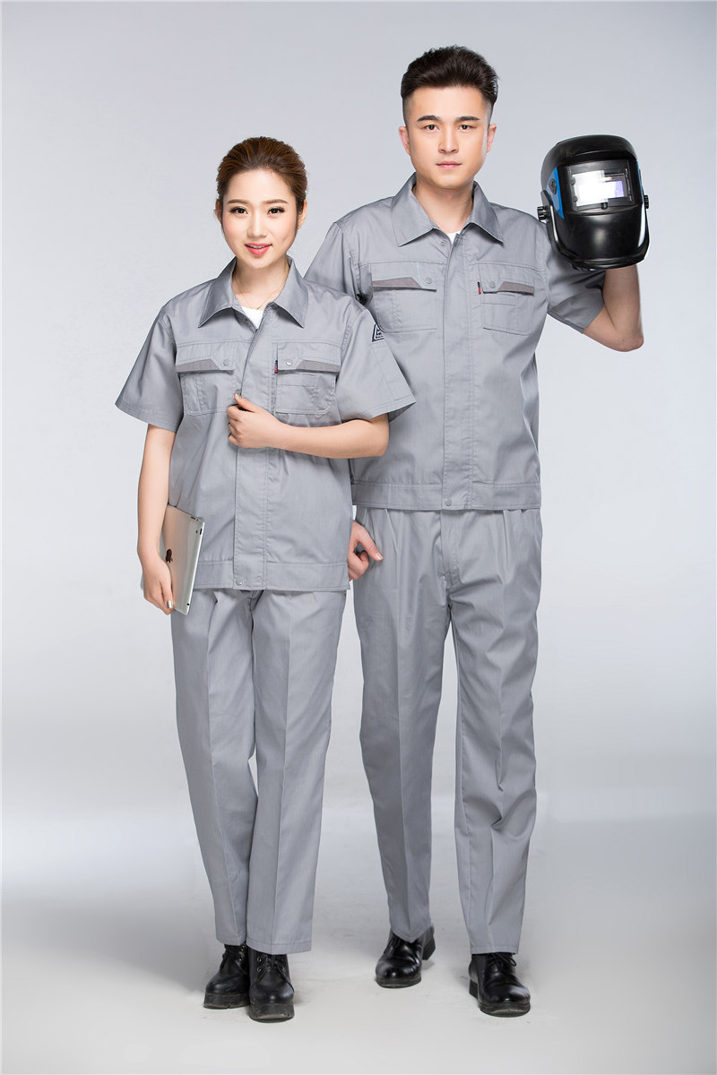 工程服訂做|水電工程服汽修廠服|上衣物業勞保服定制